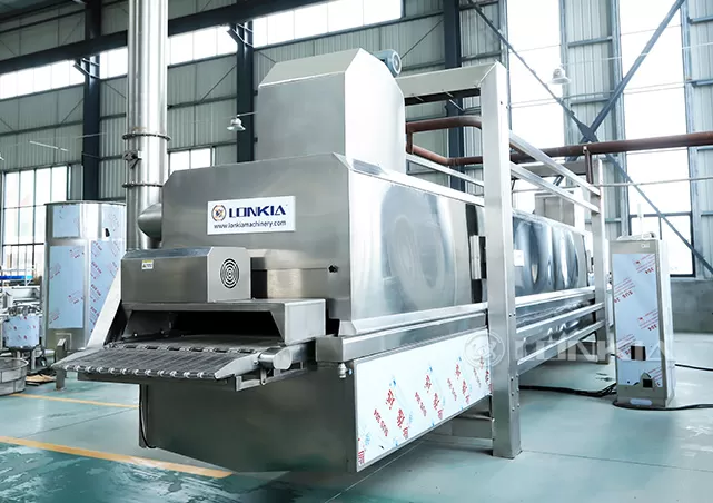 Meat Steaming And Roasting Processing Line For Sale