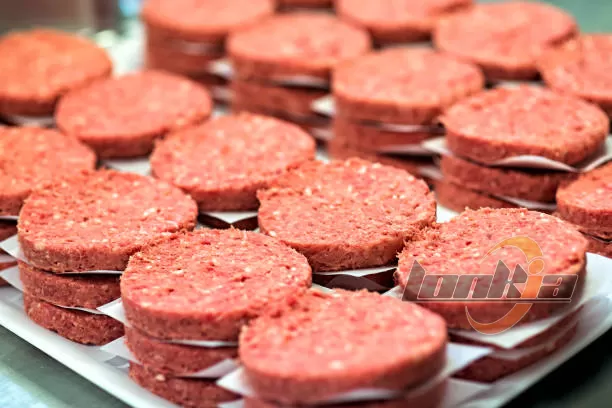 hamburger patty production line