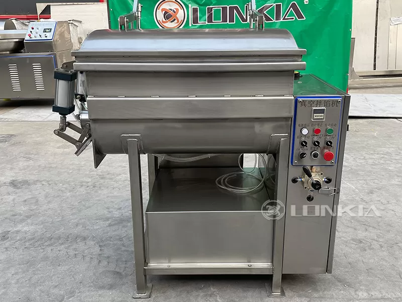 industrial mixer machine in plant