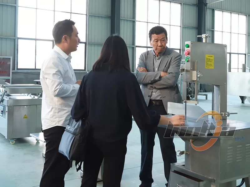 client in bone saw cutter machine factory