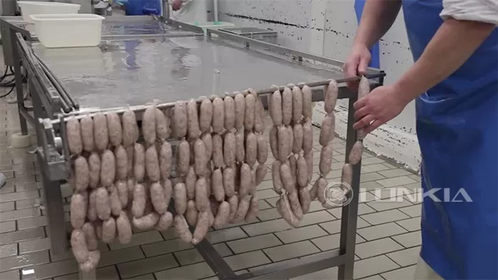 Canned sausage
